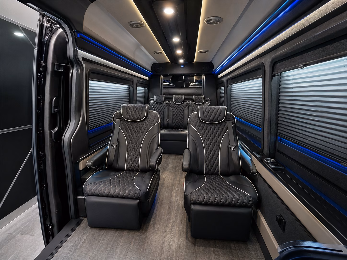 corpus christi 12 passenger sprinter van interior