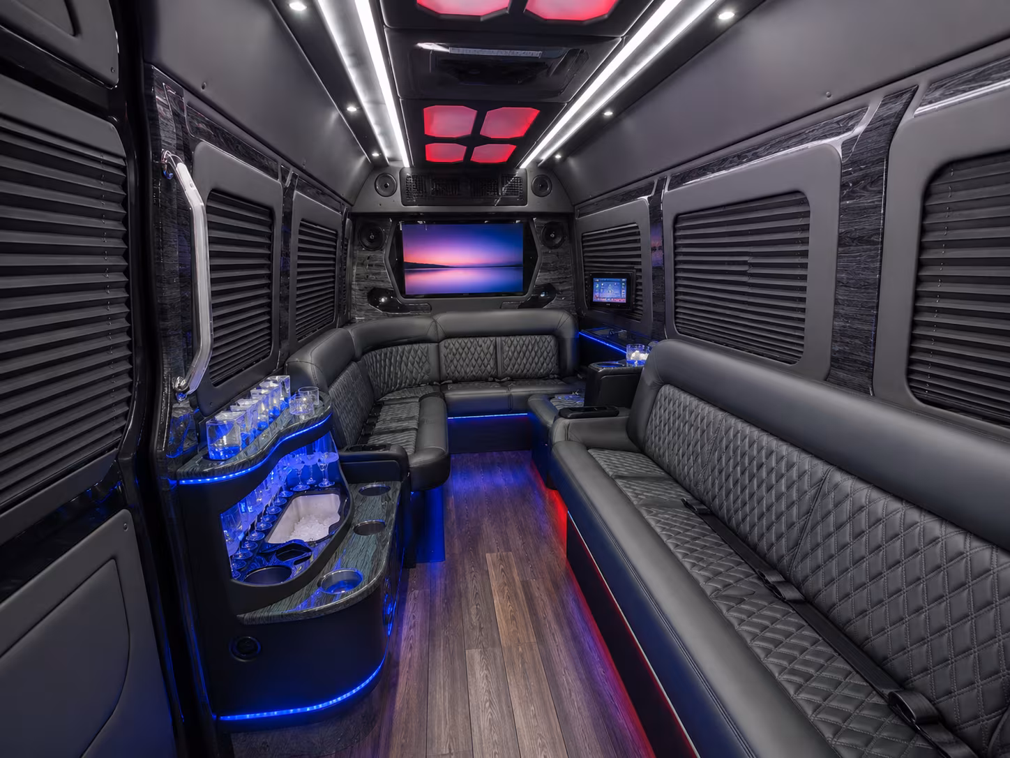 corpus christi sprinter limousine inside
